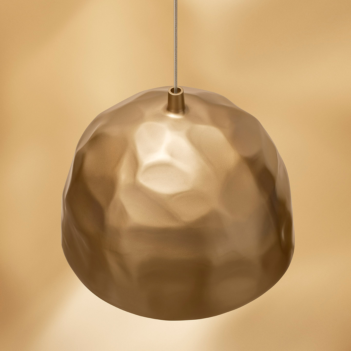 Foscarini Bump Sospensione, oro (golden)