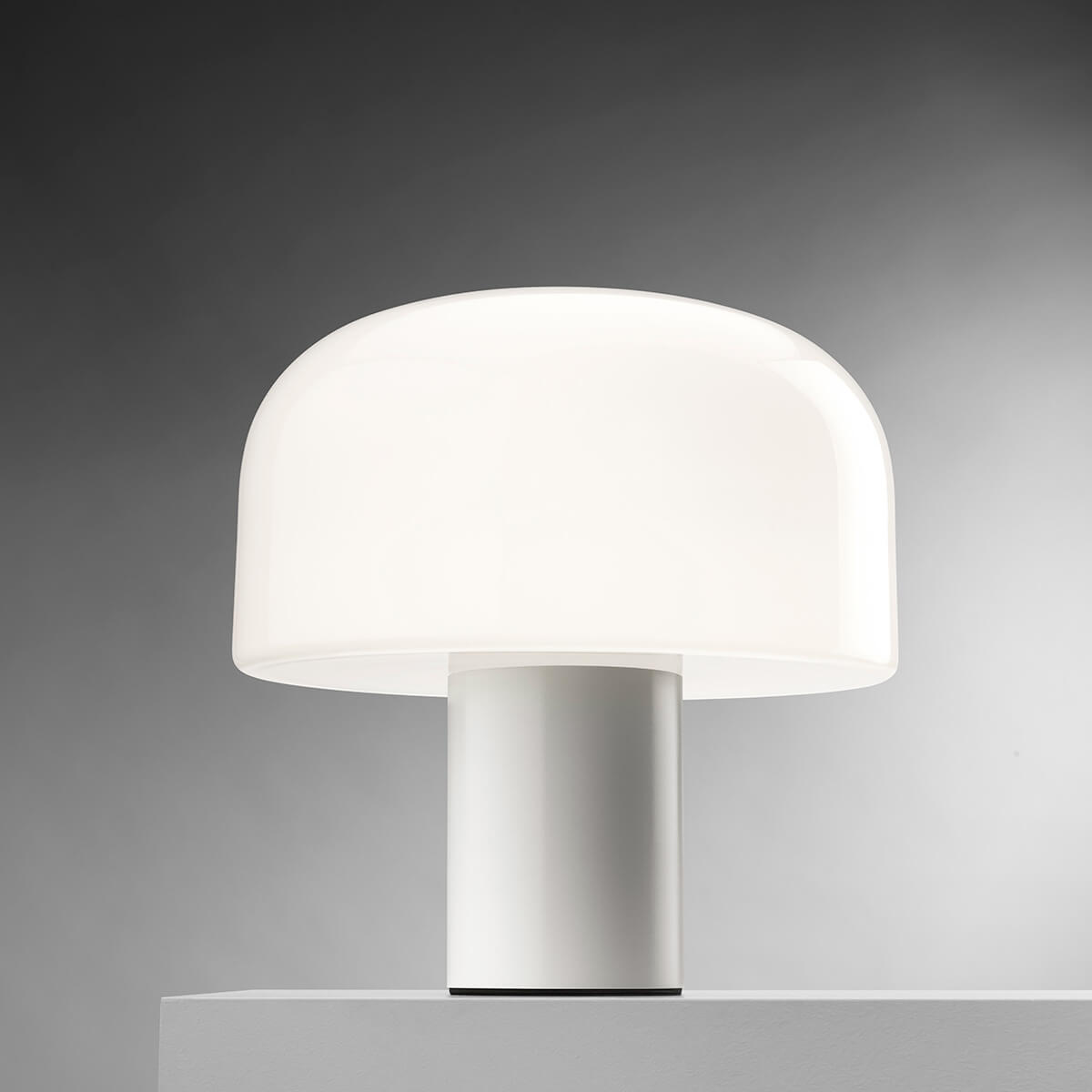 Flos Bellhop Glass T Tischleuchte, weiß