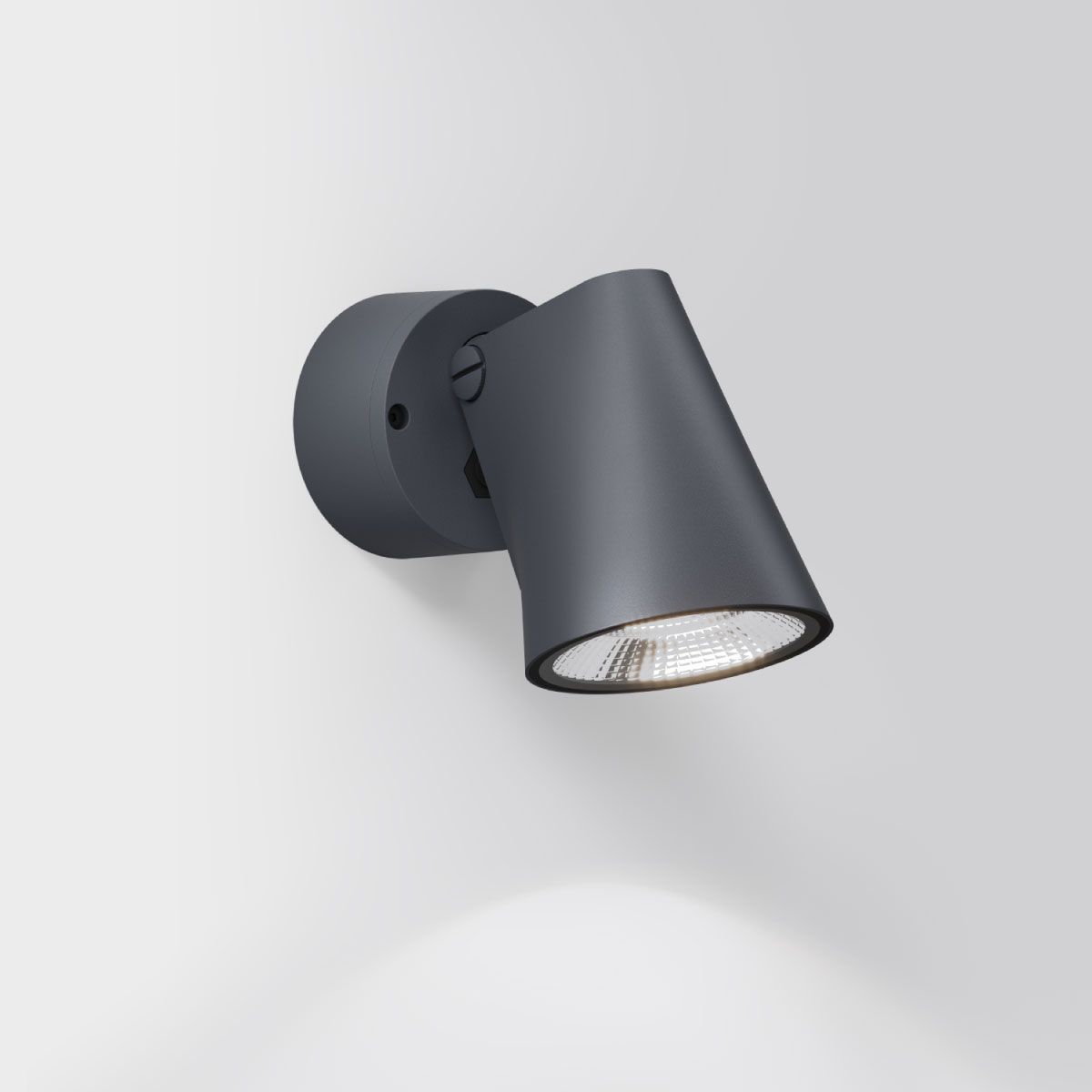 IP44.DE Stic LED Außenwand- / Decken- / Bodenleuchte, anthracite (anthrazit)