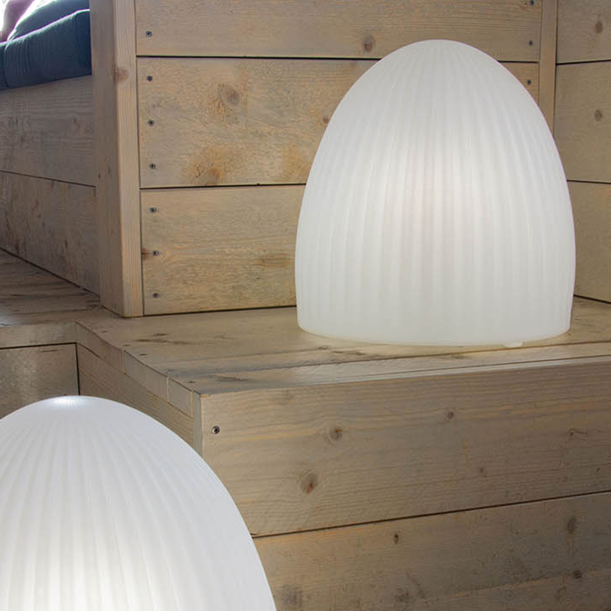 8 seasons design Shining Cage Dekoleuchte, weiß