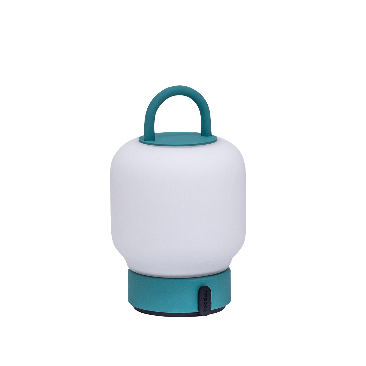 Kooduu Loome LED Akkuleuchte, Smoky teal (blaugrün) (ausgeschaltet)