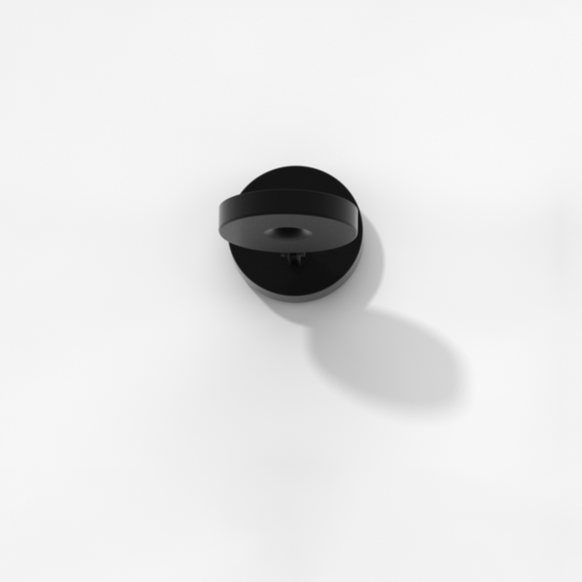 String H0 Dim-to-Warm LED Wandleuchte, schwarz matt