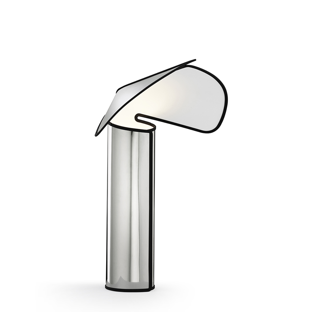 Flos Chiara T Tischleuchte, Aluminium / anthrazit Chiara T Tischleuchte