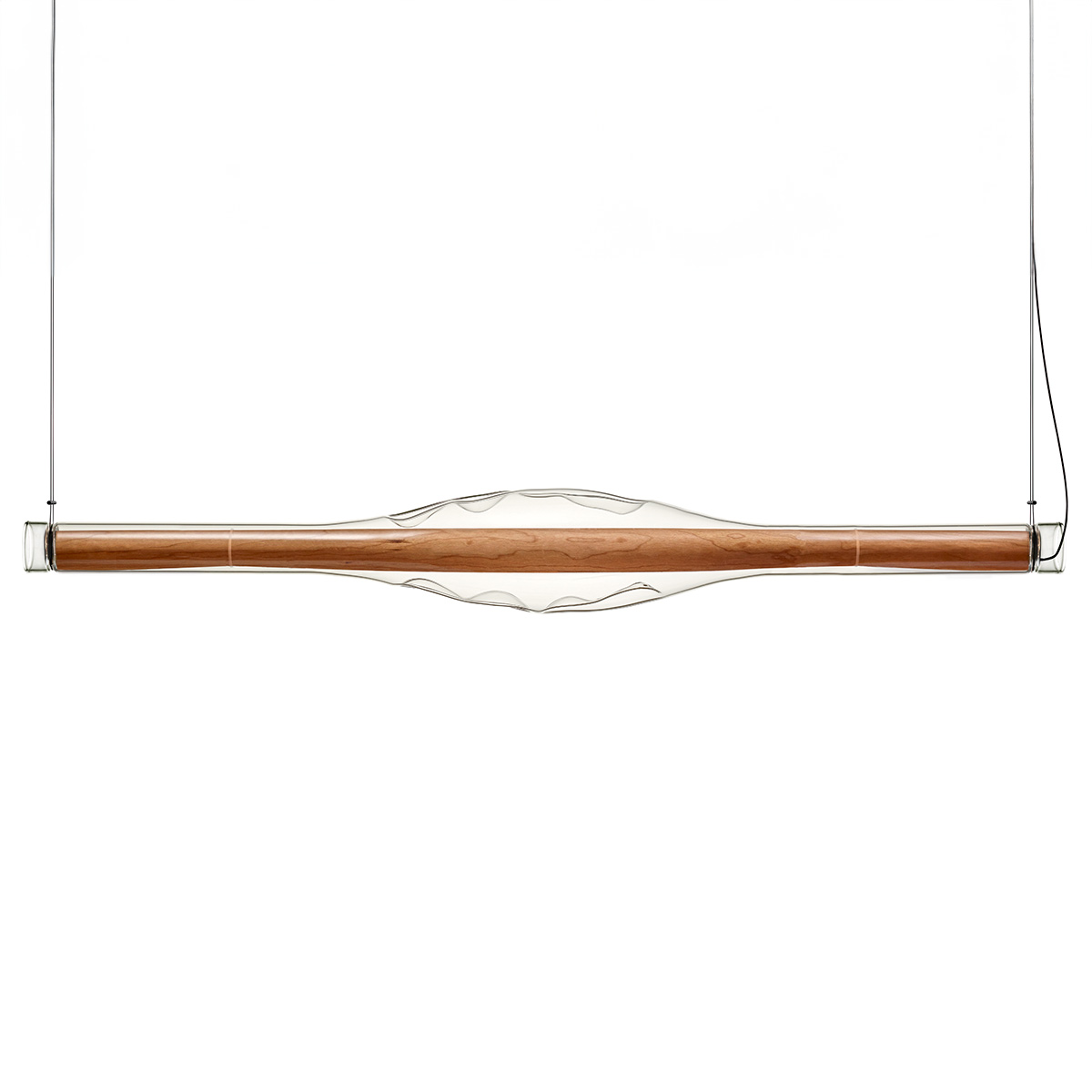 LZF Lamps Dune Horizontal LED Pendelleuchte, Kirsche