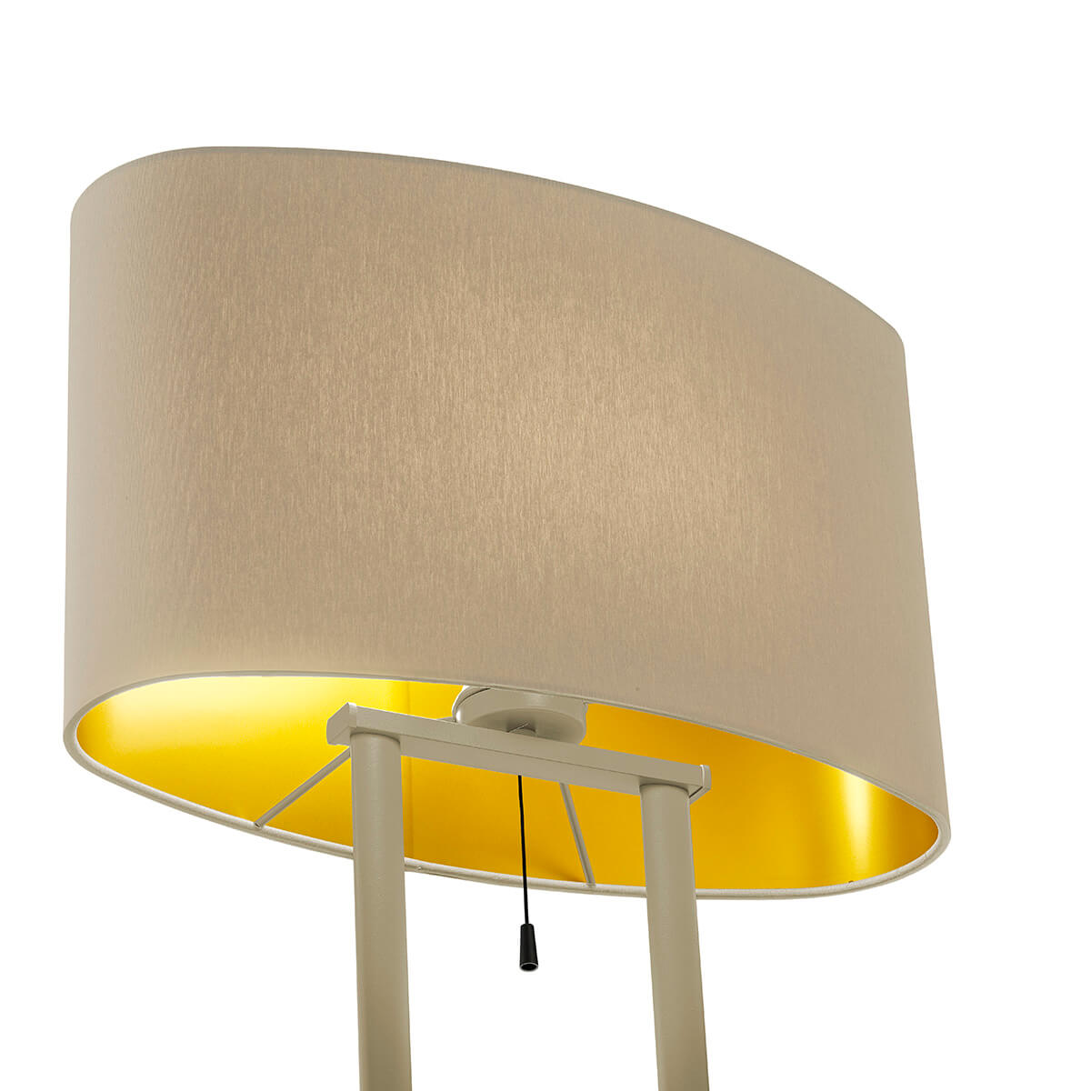 Bankamp Sempa Stehleuchte, sand, Zugschalter