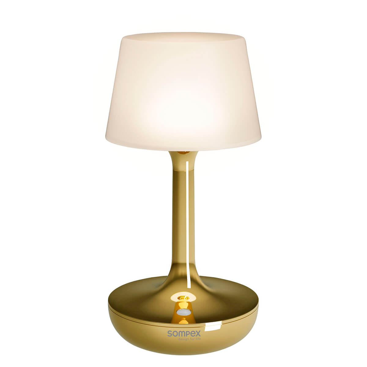 Sompex Ginn LED Akkuleuchte, Gold