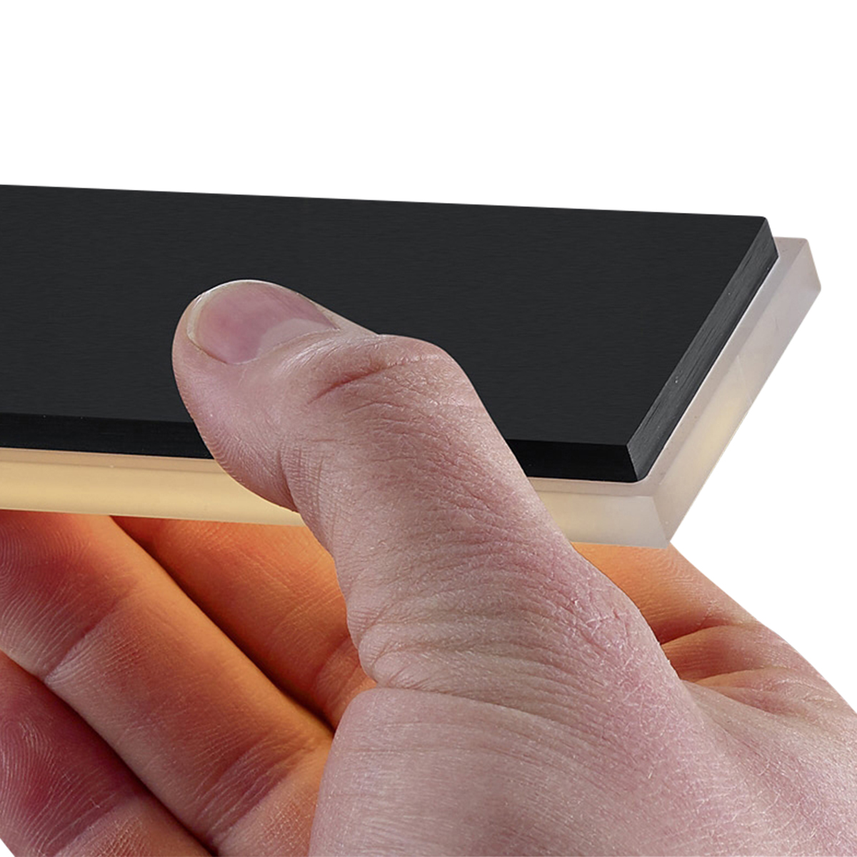 HELL Fly LED Pendelleuchte, anthrazit eloxiert, Dimmen der Leuchte durch Kippen des Schirms (Vertical switch)