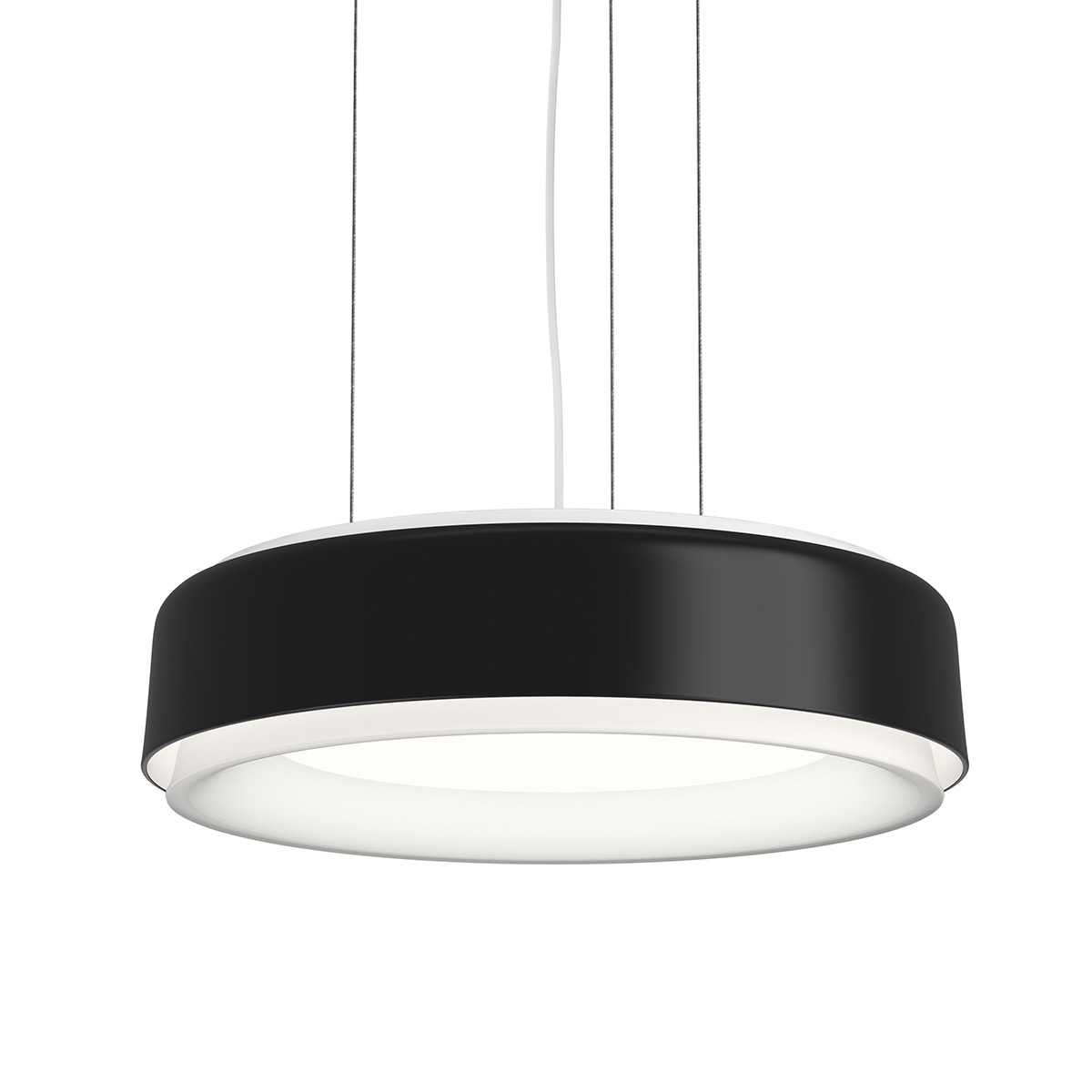Louis Poulsen LP Grand 320 LED Pendelleuchte, schwarz matt