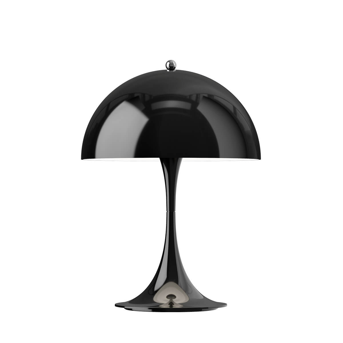 Louis Poulsen Panthella 250 Portable V3 LED Akkuleuchte, opak schwarz – Design by Verner Panton
