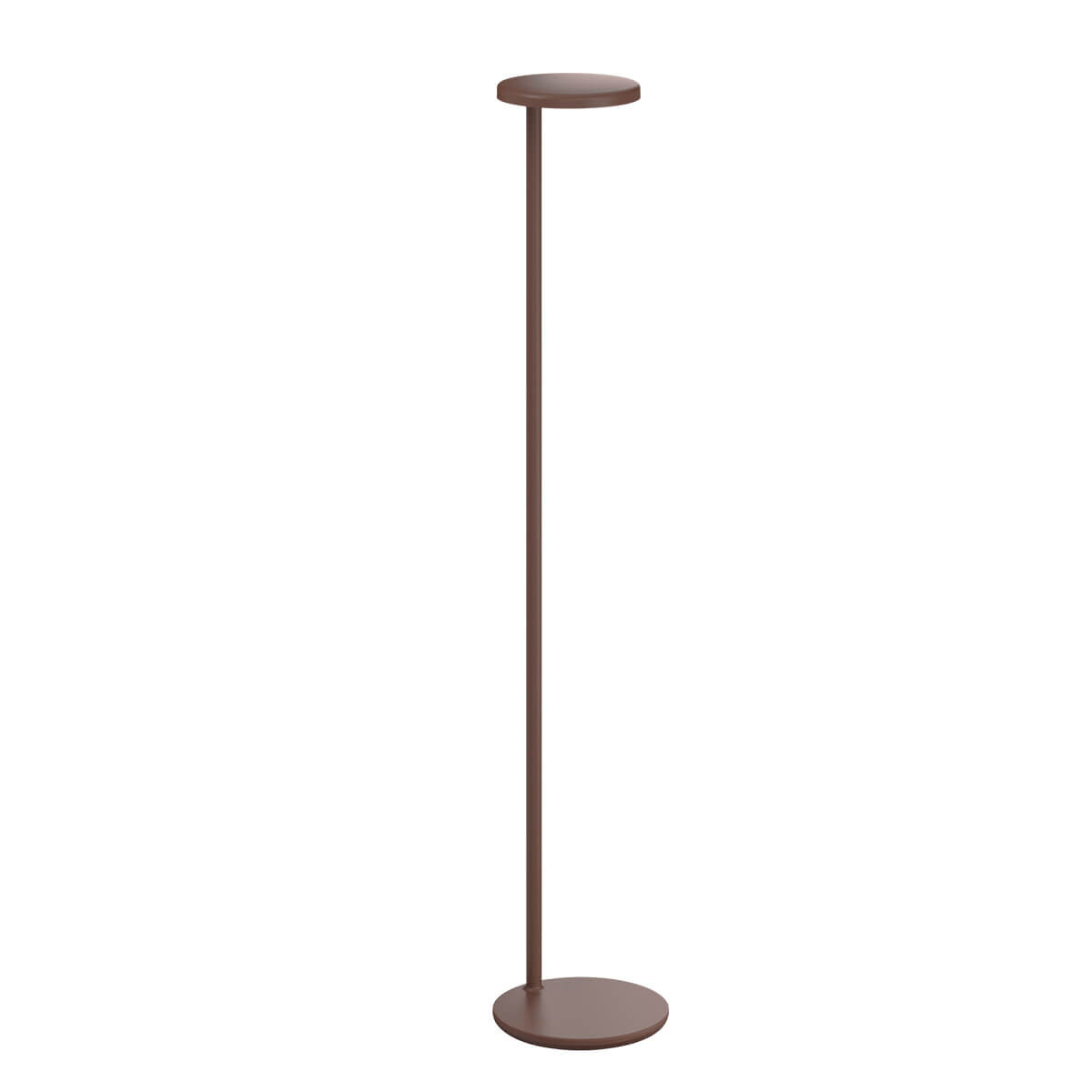 Flos Oblique LED Stehleuchte, braun matt