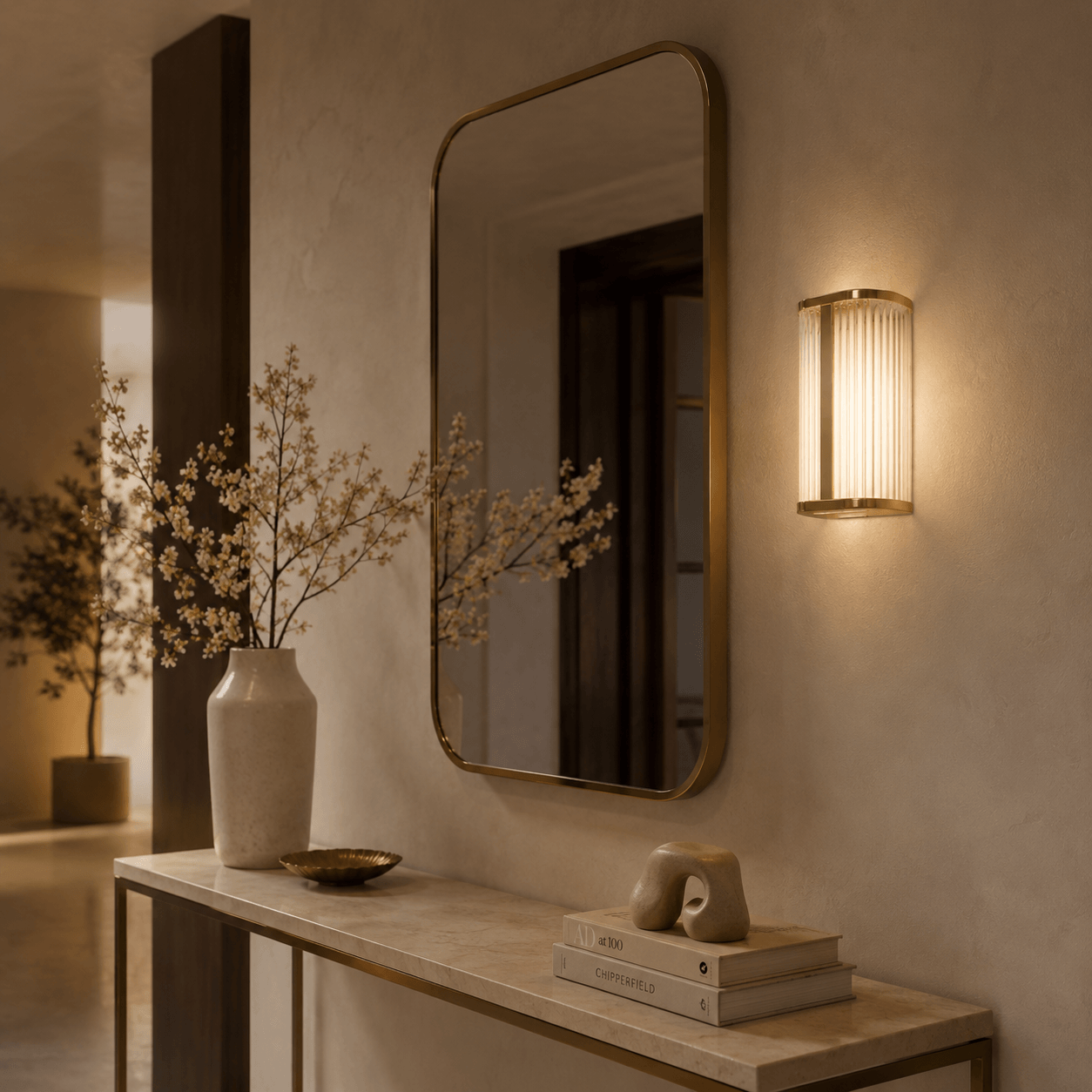 Glance LED Wandleuchte