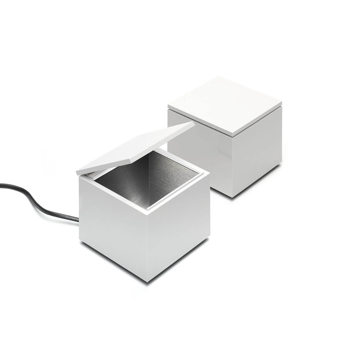 Cini & Nils Cuboluce LED Tavolo, weiß
