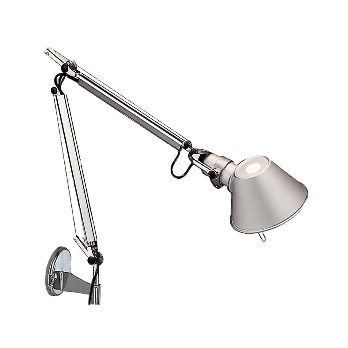 Artemide Tolomeo Micro Parete, Aluminium