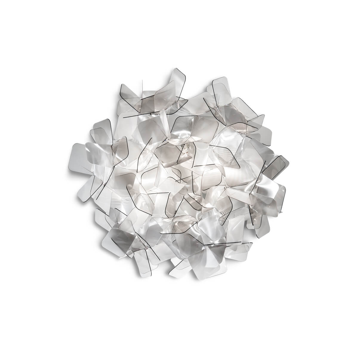 Slamp Clizia Ceiling / Wall Mini, fumé (grau)