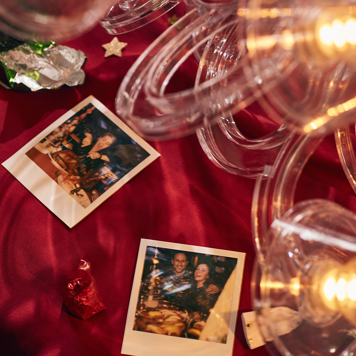 Fatboy Rockcoco 12.0 LED Outdoor Pendelleuchte, transparent