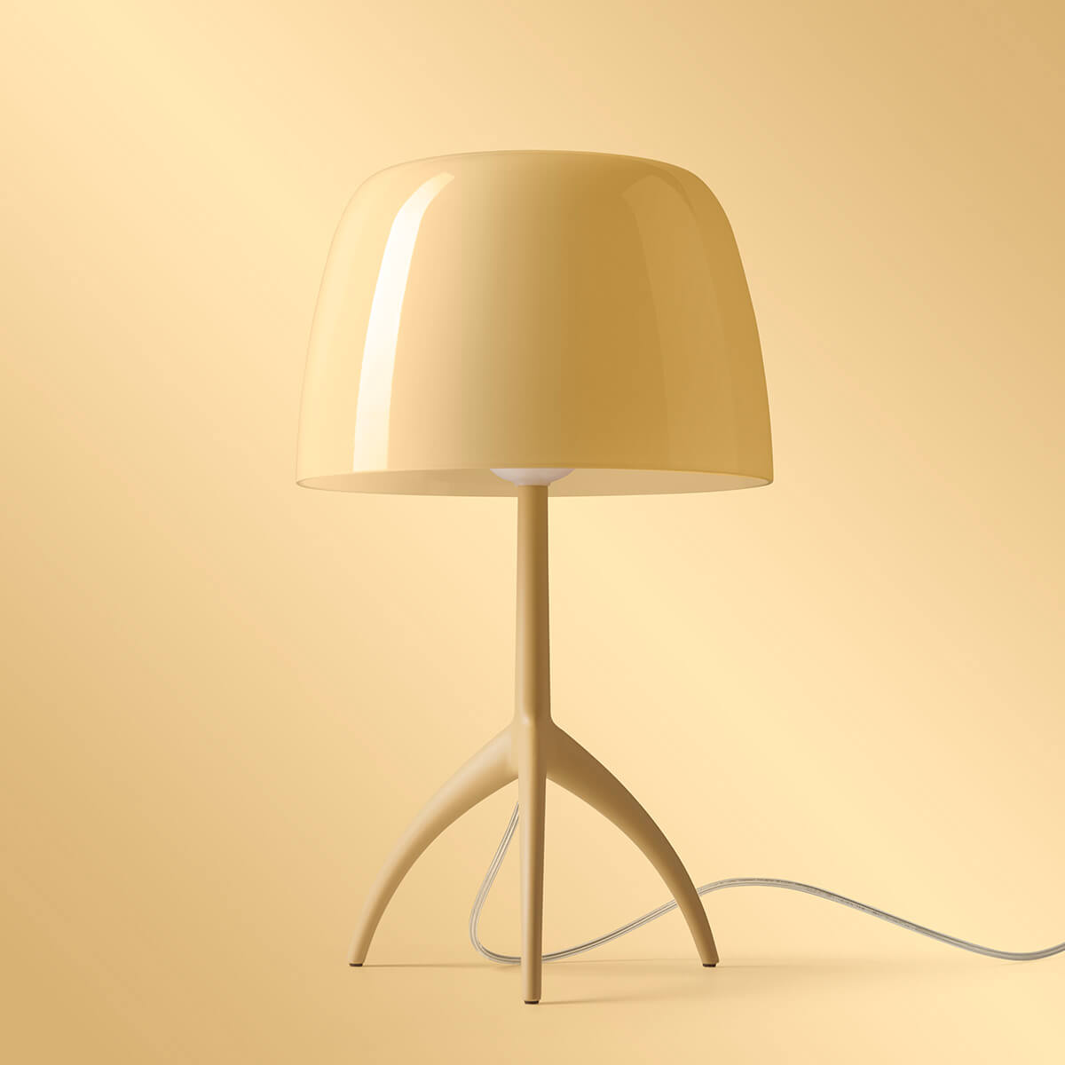 Foscarini Lumiere Nuances Grande Tavolo, mit Dimmer, Sahara (sandfarben)