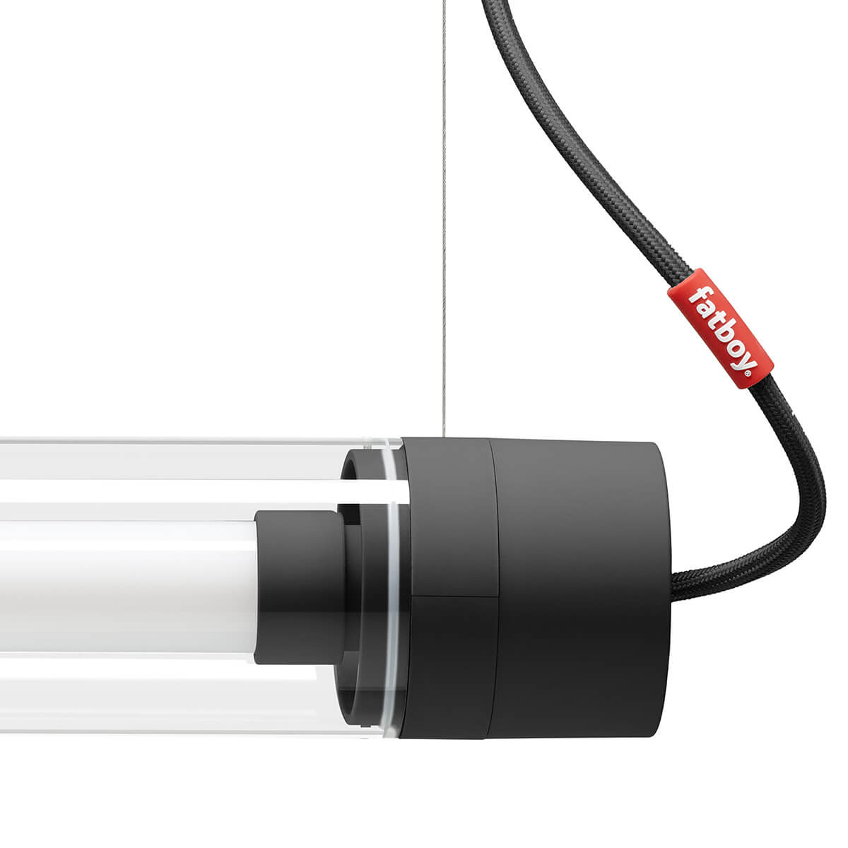 Fatboy Tjoep Small LED Wand- / Pendelleuchte, anthrazit