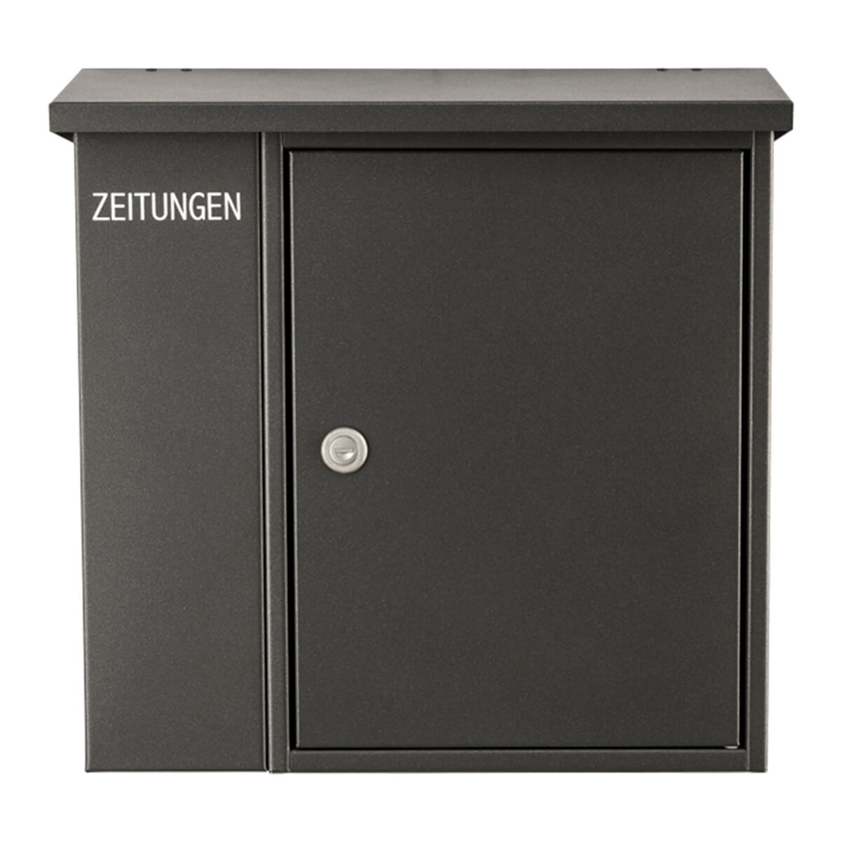Briefkasten mit Zeitungsfach