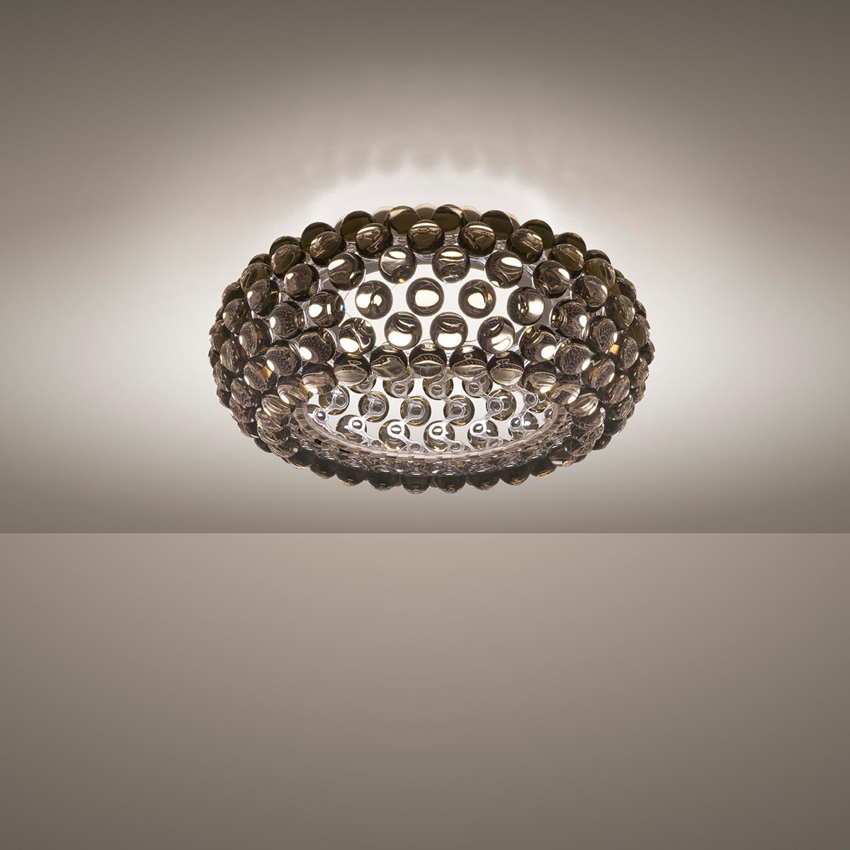 Foscarini Caboche Plus LED Soffitto, grau