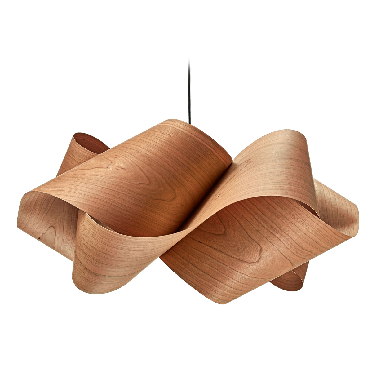 LZF Lamps Swirl Large Pendelleuchte, Kirsche