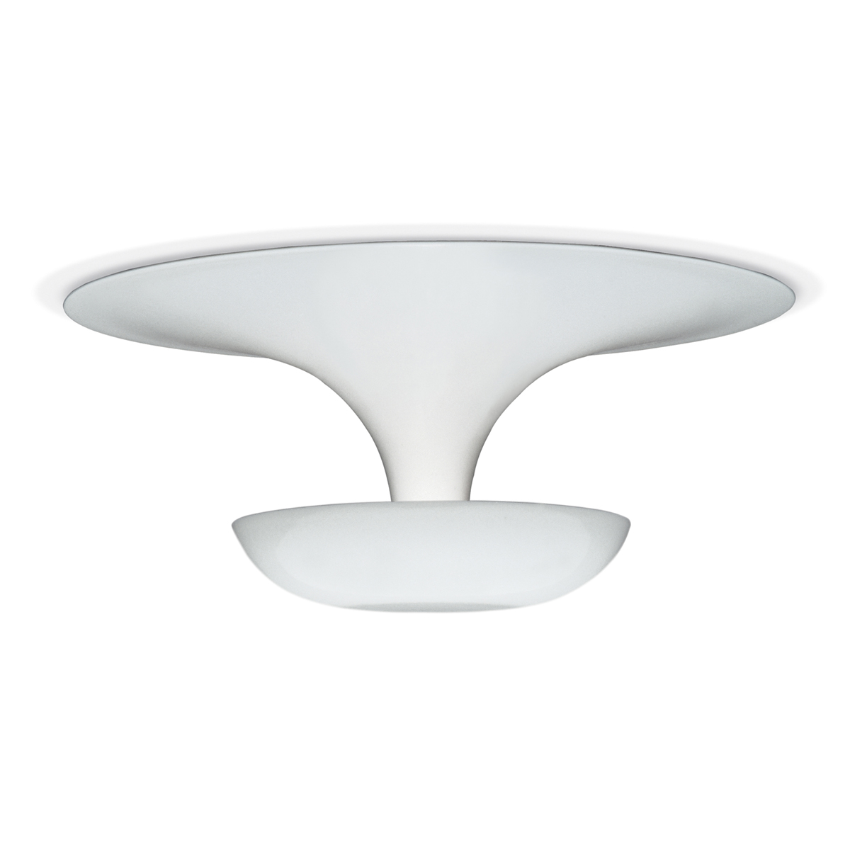 Vibia Funnel 2012 LED Wand- / Deckenleuchte, Ø: 22 cm, weiß