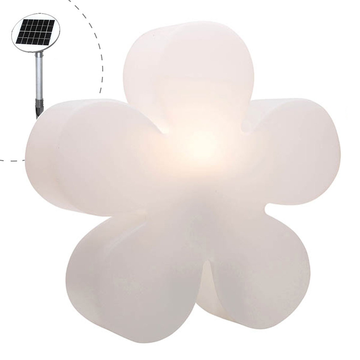 Shining Flower LED Solar- / Dekoleuchte, Ø: 60 cm