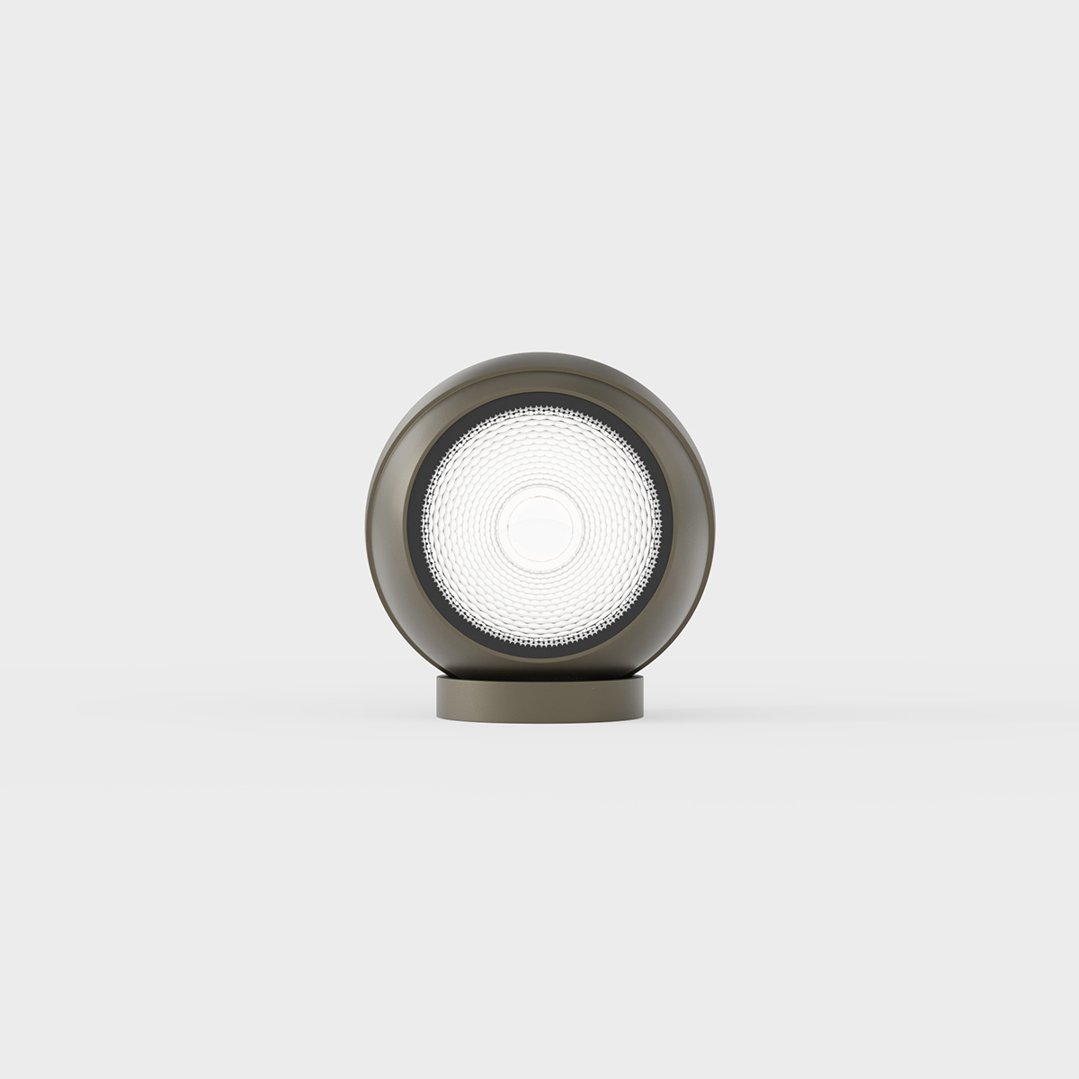 IP44.DE Shot LED Boden- / Außenleuchte, cool brown (braun)