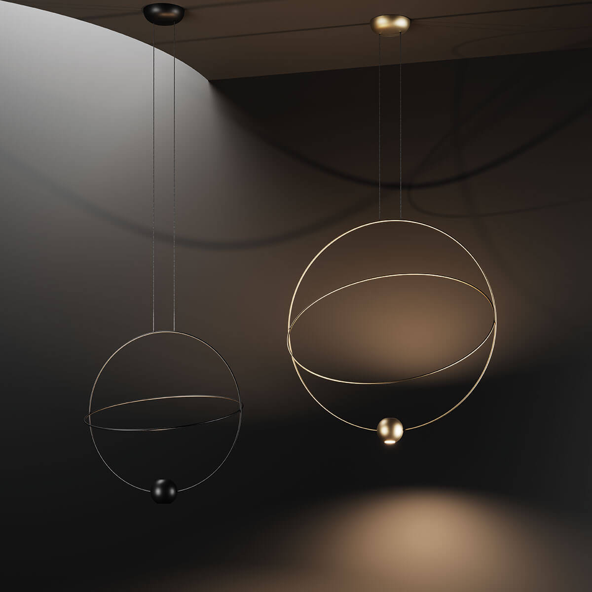 Elara Large LED Pendelleuchte