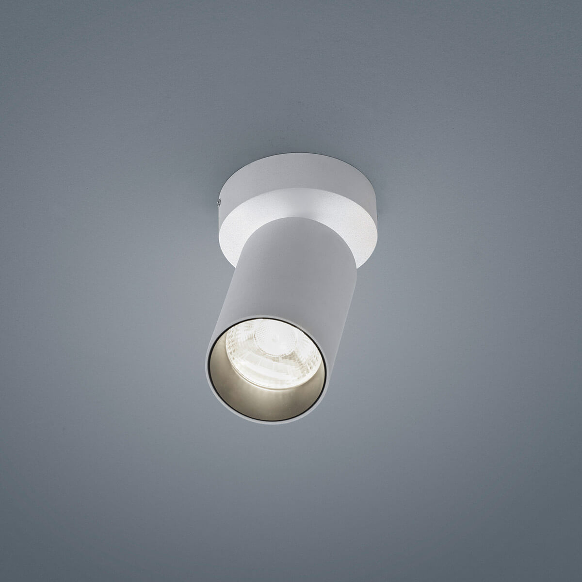 Helestra Riwa LED Deckenleuchte, 1-flg., weiß matt