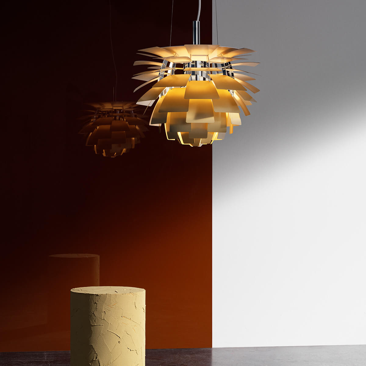 Louis Poulsen PH Artichoke 480 Pendelleuchte, Ø: 48 cm, Messing