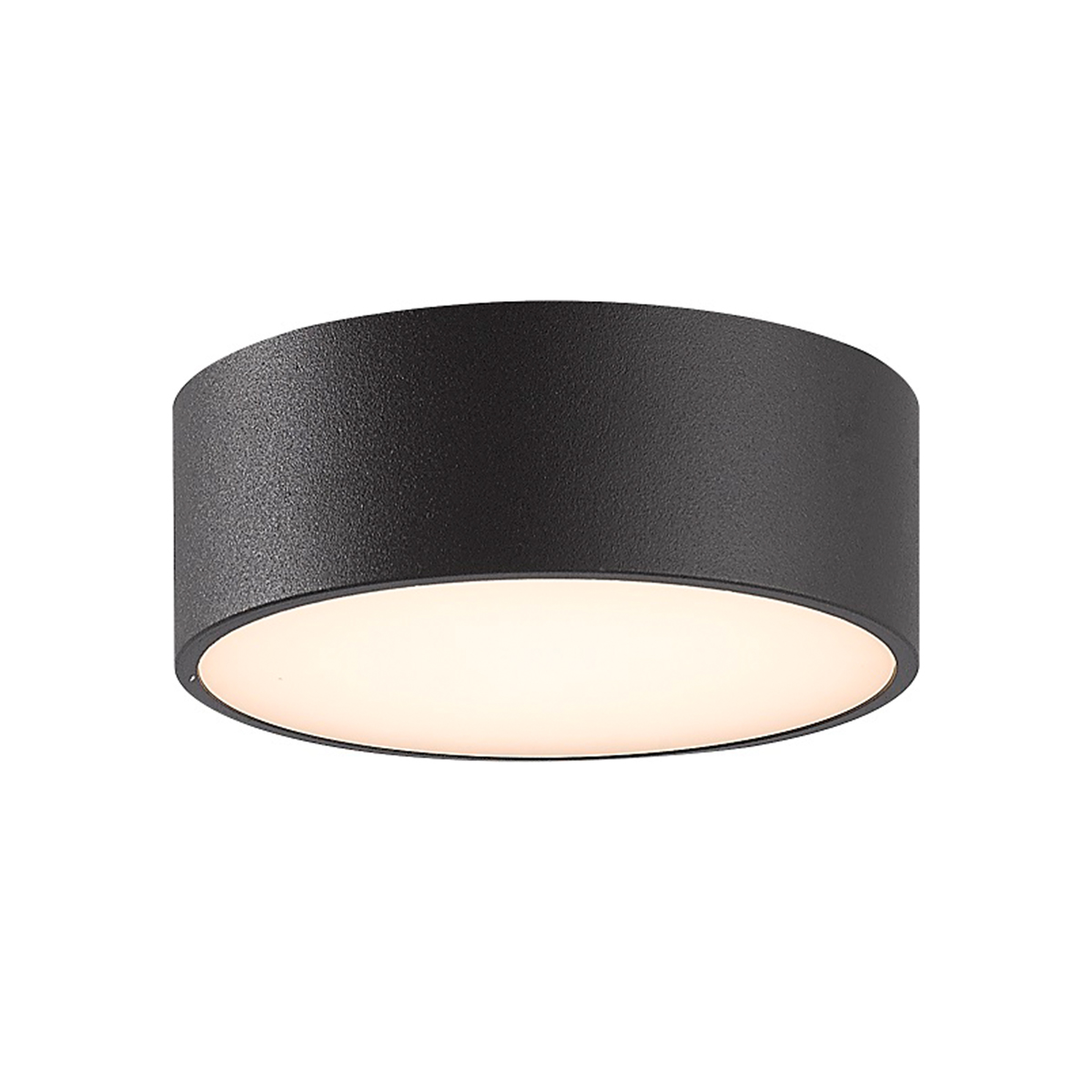 CMD Leuchten 9025/9026 LED Wand- / Deckenleuchte, Ø: 15 cm, anthrazit