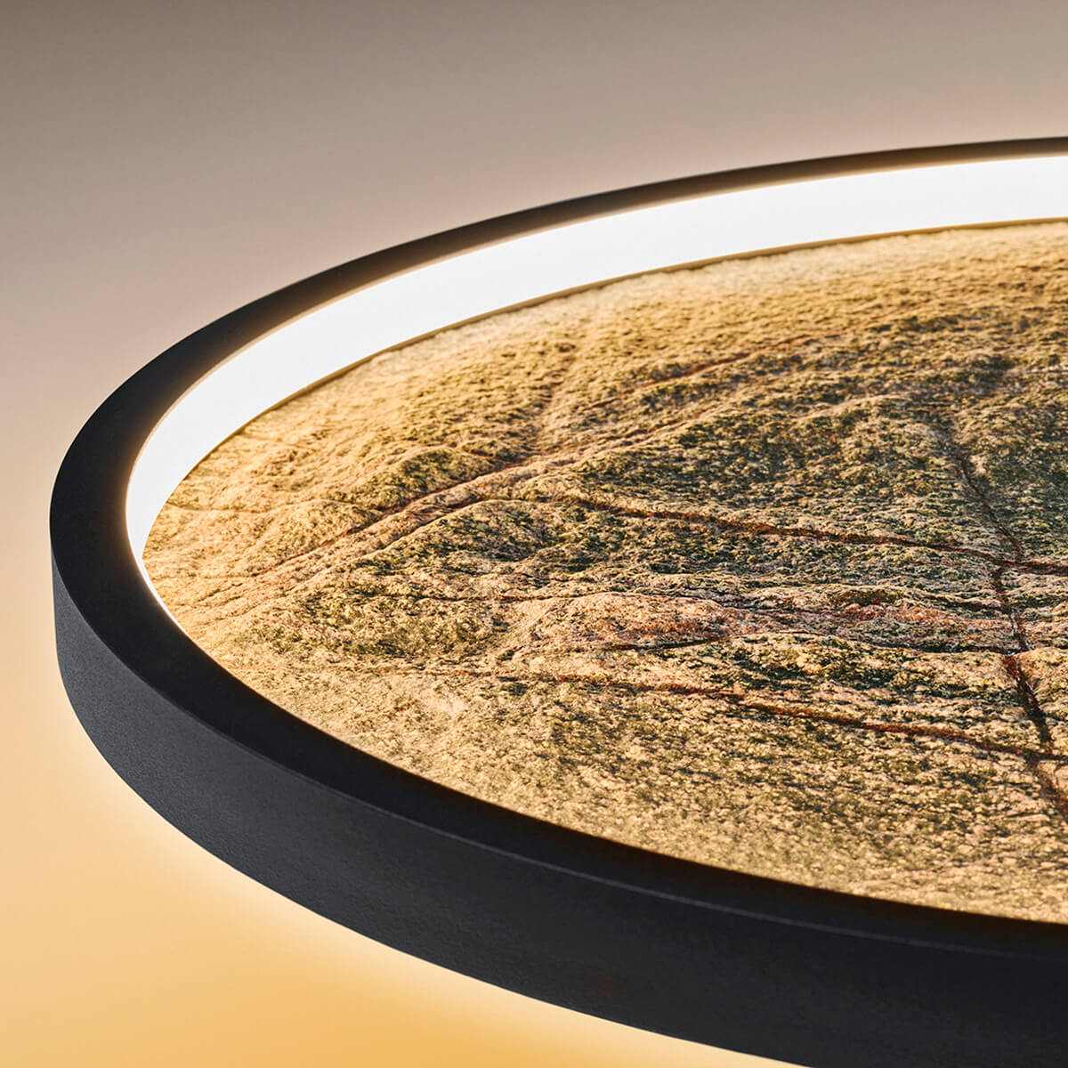 LupiaLicht Stone LED Wand- / Deckenleuchte, grün