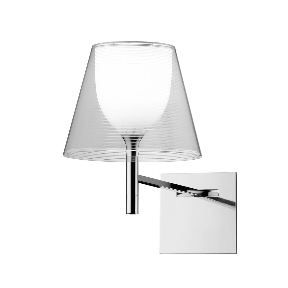 Flos KTribe W Wandleuchte, transparent (eingeschaltet)