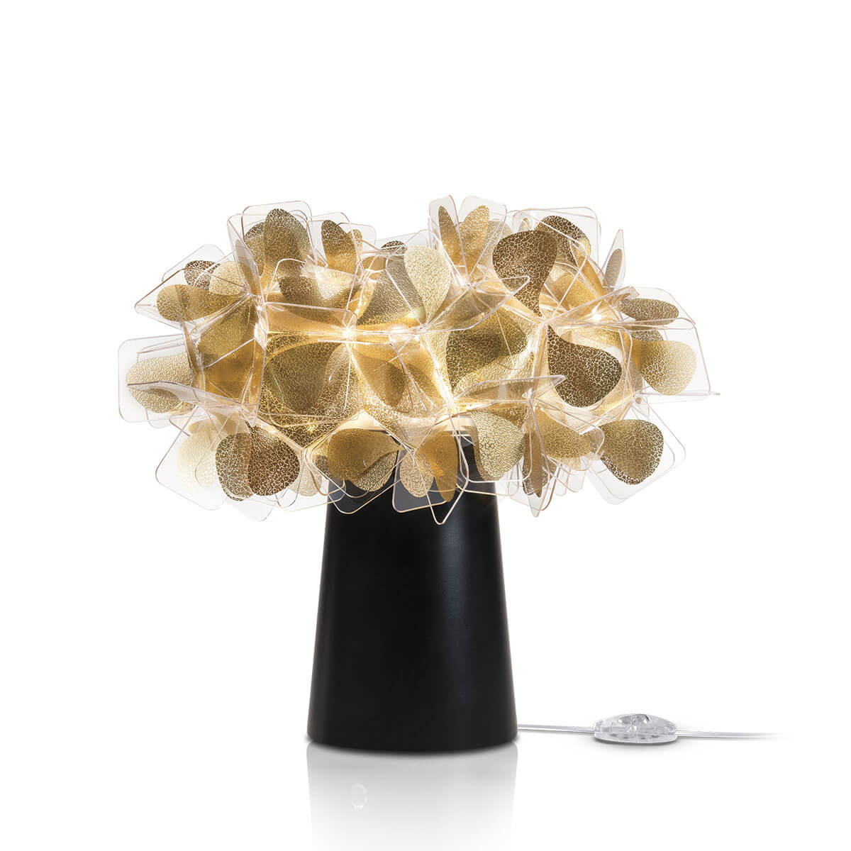 Slamp Clizia Mama Non Mama Table, Gold / schwarz