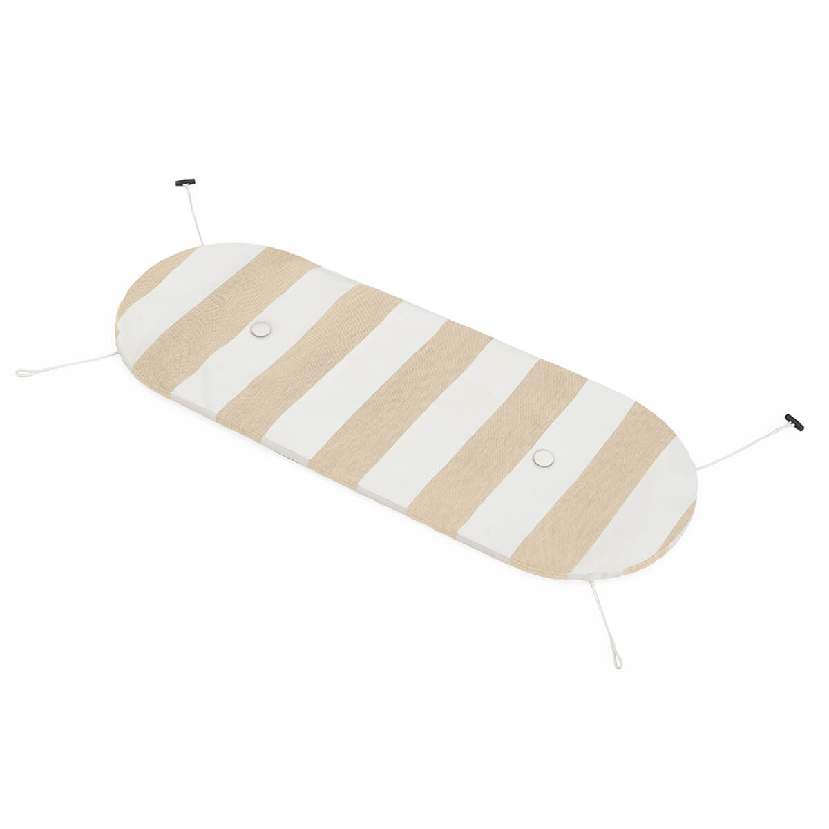 Fatboy Toní Bankski Pillow Sitzkissen, Stripe Sandy beige (weiß-beige)