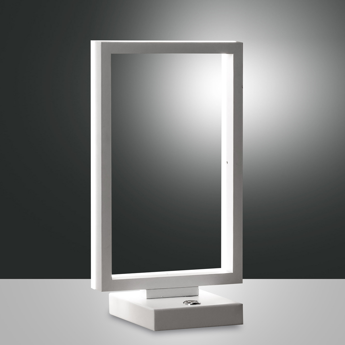 Fabas Luce Bard LED Tischleuchte, weiß