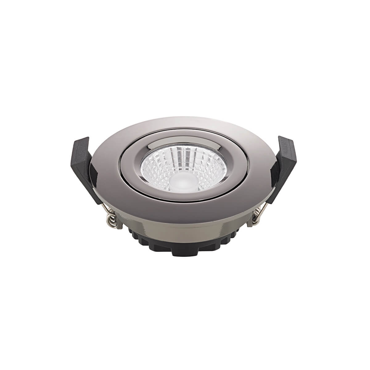 Sigor 6W Diled LED Downlight Einbauleuchte, schwarz Chrom