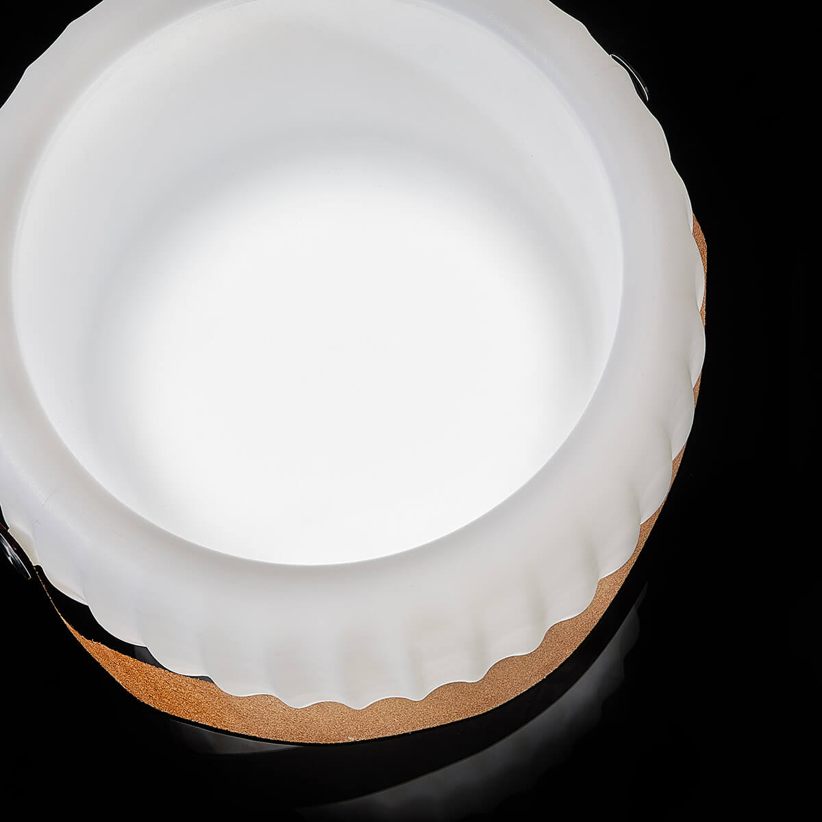 Joouls The Joouly Bowl M LED Akkuleuchte, Bluetooth Lautsprecher & Weinkühler, weiß, Innenfach