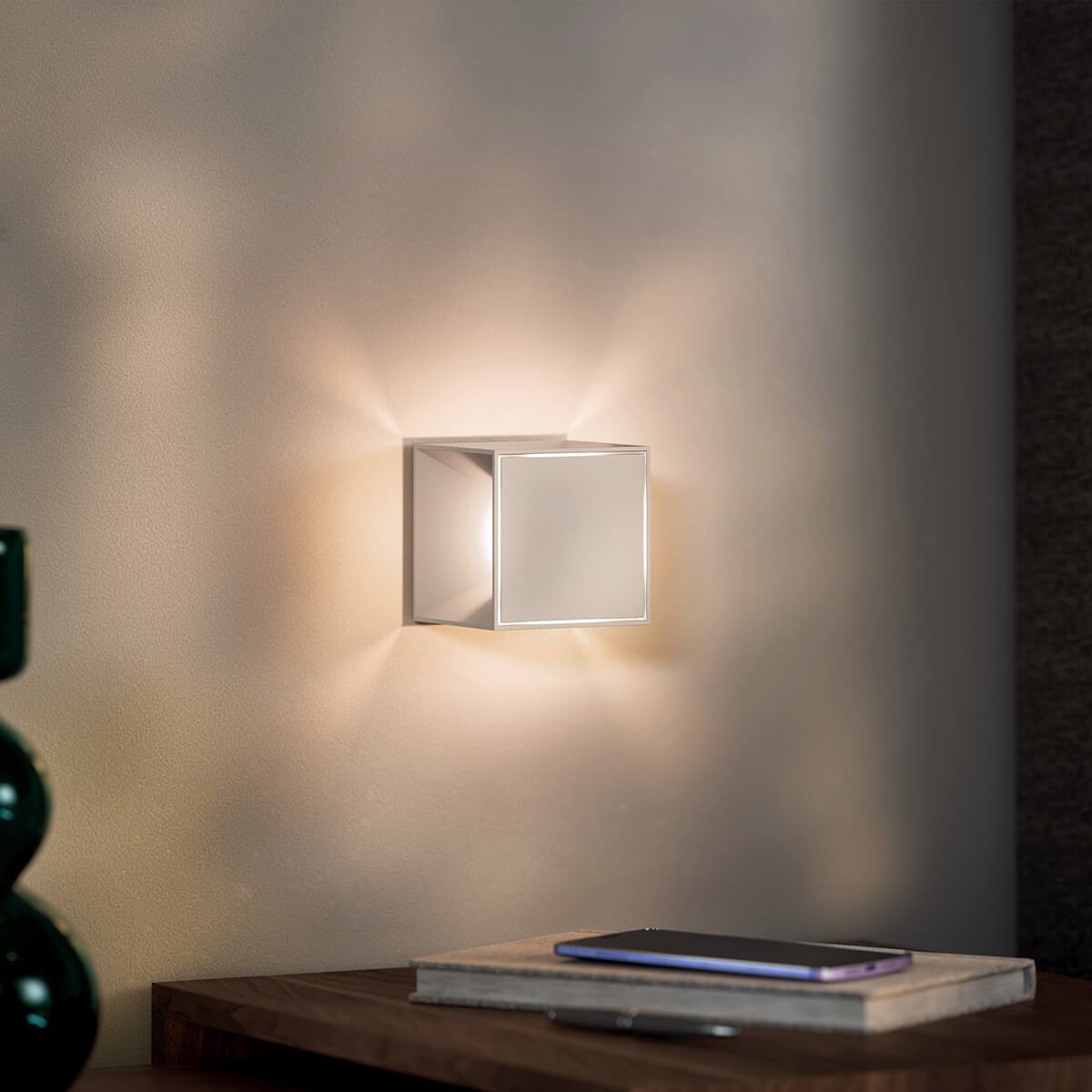 Sigor Nutalis mini LED Akkuleuchte / Akku-Wandleuchte, dünenbeige