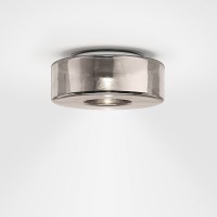 Serien.lighting Curling Ceiling M LED Deckenleuchte, 3000 K, Glas neusilber (©serien.lighting)