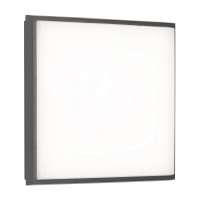 LCD Außenleuchten 5060/5061/5062 LED Wand- / Deckenleuchte, 30 x 30 cm, graphit