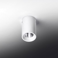 Milan Haul 40 LED Deckenleuchte 1-flg., Höhe: 6,4 cm, weiß matt lackiert