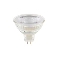 Sigor LED Reflektor MR16 Luxar Glas 12 V GU5,3, 5 W, 3000 K, dimmbar, Abstrahlwinkel: 36°