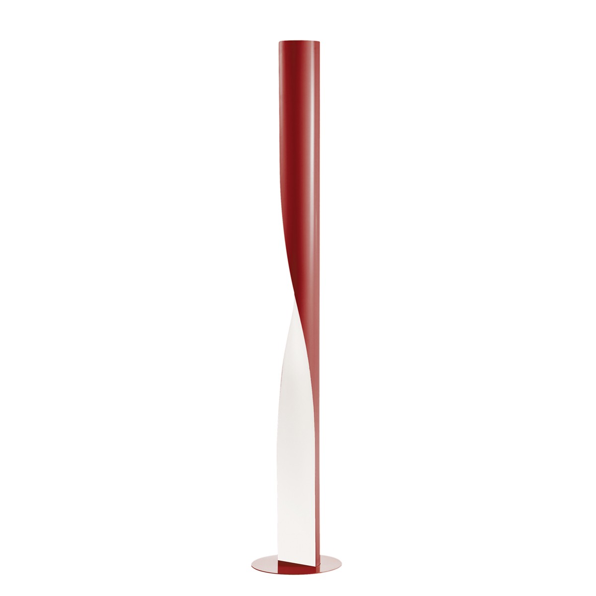Kundalini Evita LED Stehleuchte, rot glänzend