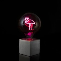 Sompex Cubic Tischleuchte mit Motiv Leuchtmittel, Flamingo (©Leuchtenland.com)