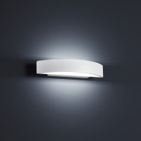 Helestra Yona LED Wandleuchte, weiß matt, Länge: 27,5 cm