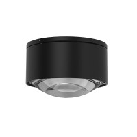 Top Light Puk Maxx One 2 LED Deckenleuchte, Gehäuse, schwarz matt (Black Edition), mit Linse klar (nicht inbegriffen)