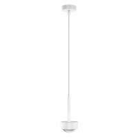 Top Light Puk Mini Long One LED Pendelleuchte, Gehäuse, weiß matt (White Edition), mit Linse klar (nicht inbegriffen)