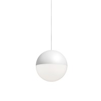 Flos String Light Sphere LED Pendelleuchte, weiß