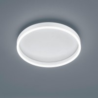 Helestra Sona LED Deckenleuchte, Ø: 40 cm mit Casambi-Modul, weiß matt